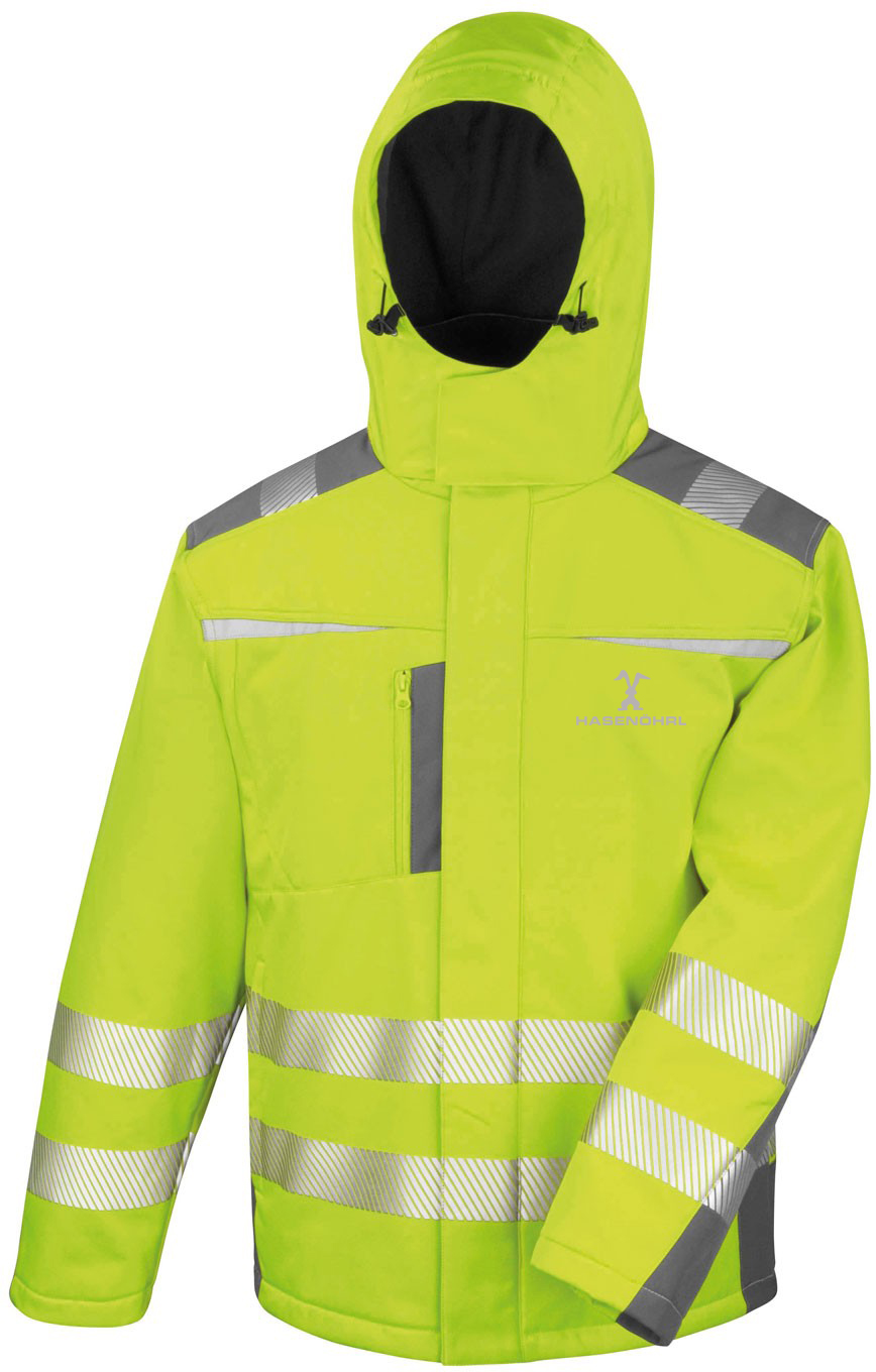 Result Dynamic Warnschutz Softshell Jacke R331X Hasenöhrl
