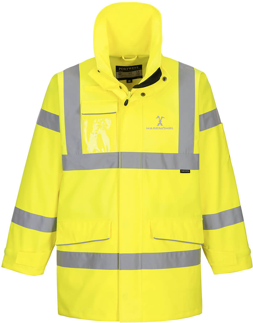 PWR ™  EXTREME ™  Warnschutz Regenparka S590, EN ISO 20471, EN 343, HASENÖHRL