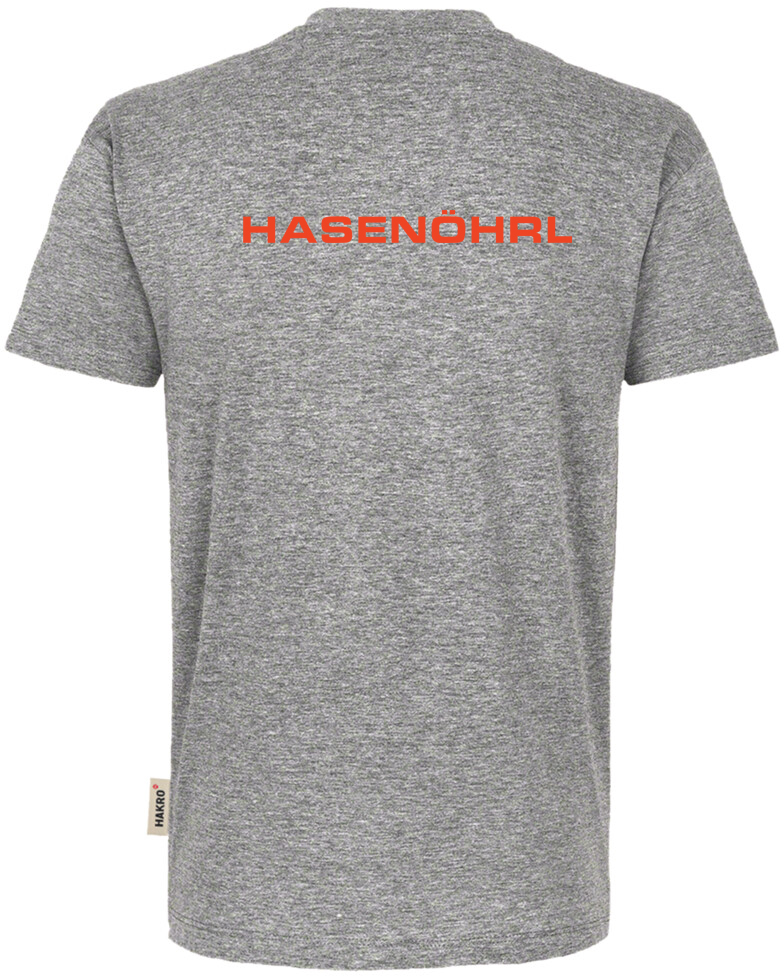 HAKRO Classic V-Shirt 226  mit Hasenöhrl Logo