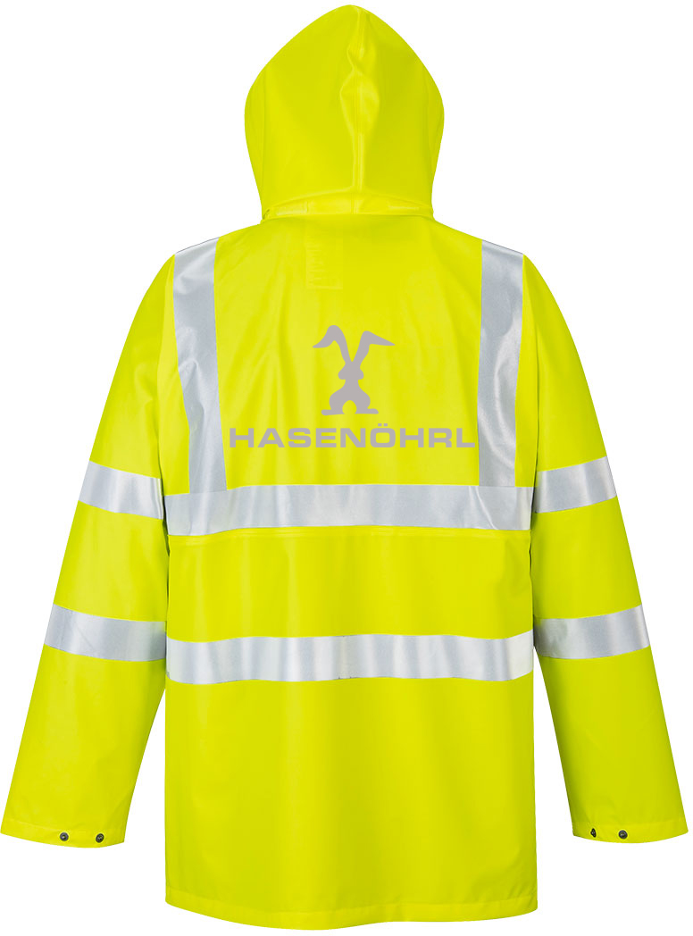 SEALTEX ™ Ultra Regenjacke einfarbig S491, EN ISO 20471 Kl.3, EN 343 Kl.3 HASENÖHRL